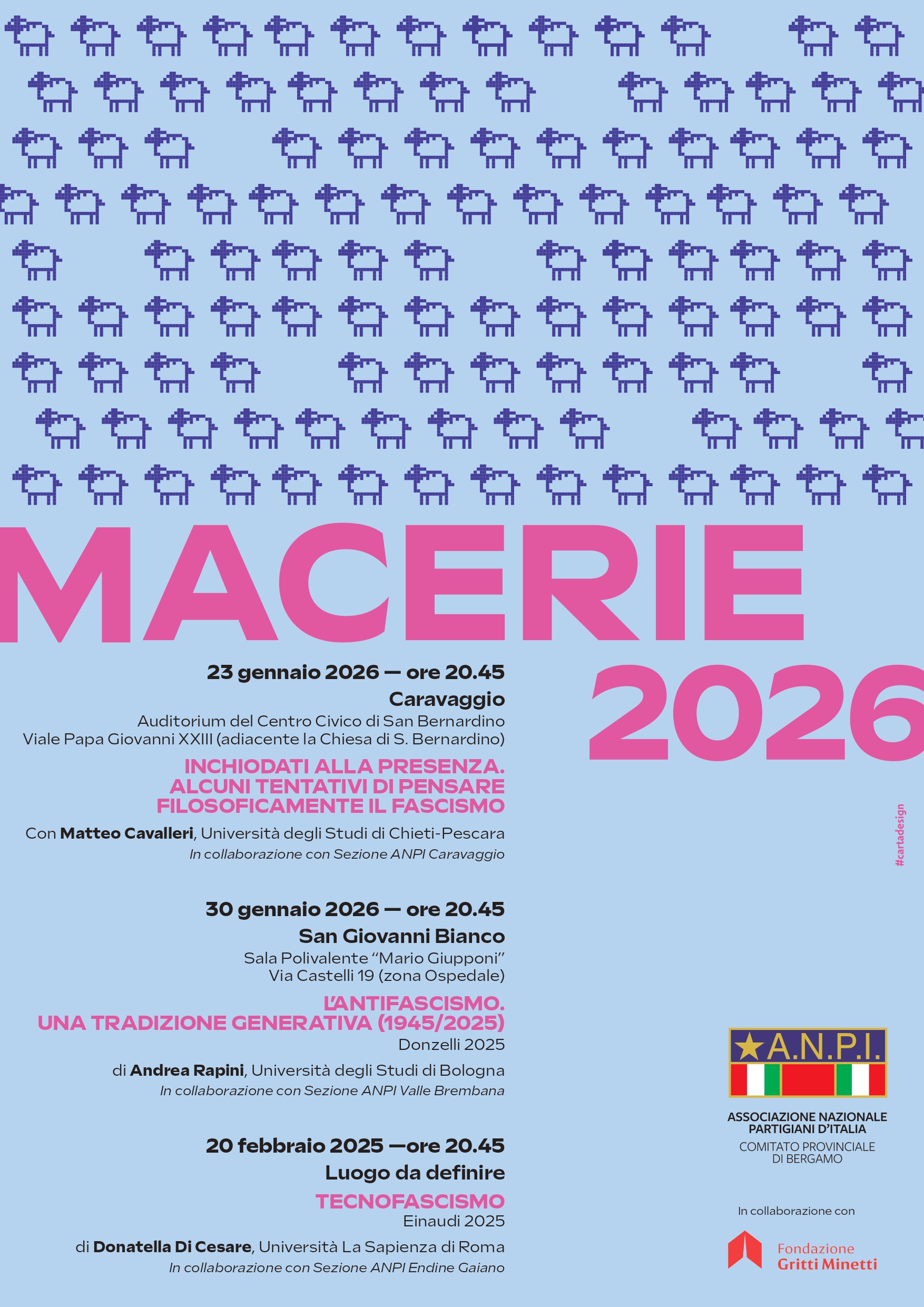 MACERIE 2026 - Rassegna di incontri per capire il presente 
